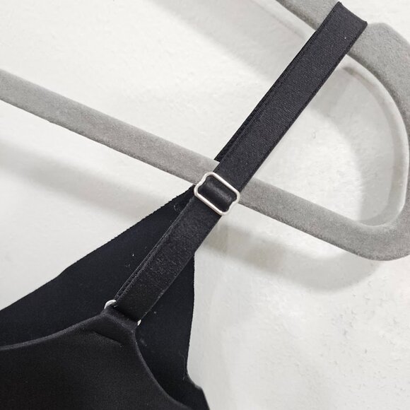 Soma Vanishing Back Plus Size Black Wireless Straps Lightly Lined Padded Bra 38B - Picture 6 of 12